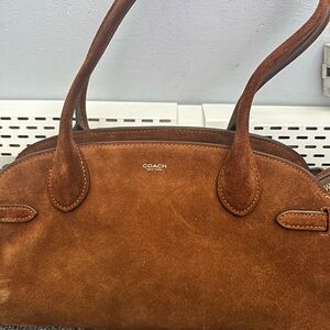 Coach Suede Empire 34 Bag